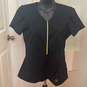 Fashionable scrub top